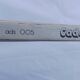 2 vintage Adidas and Dunlop 70' wooden tennis rackets
