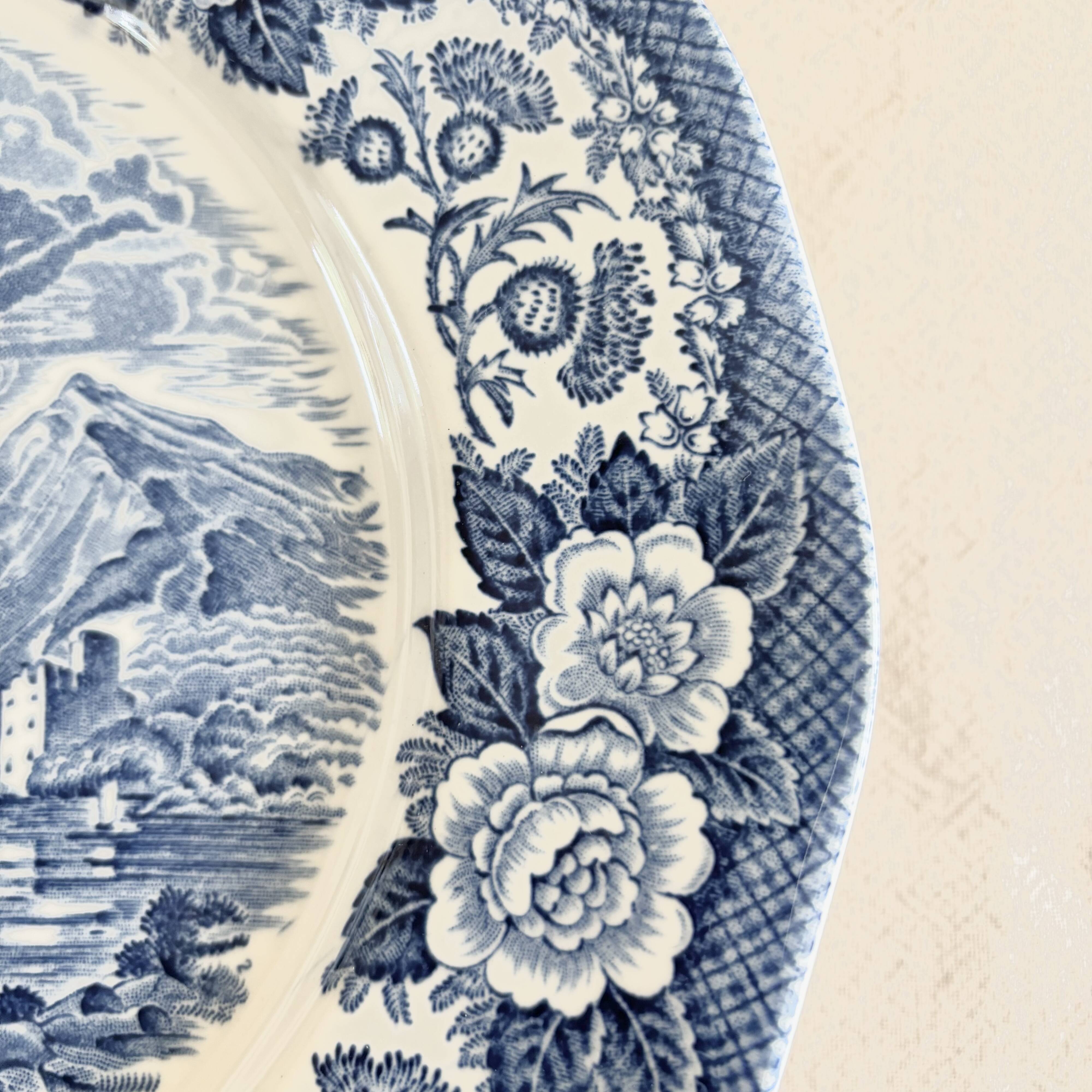 Old English dinner plates