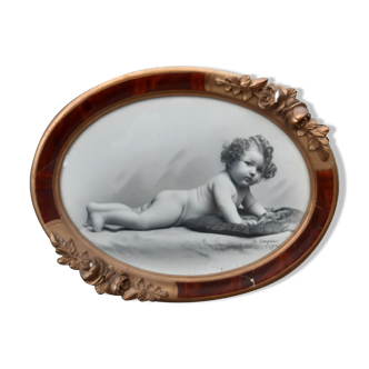 Photo under frame 1946