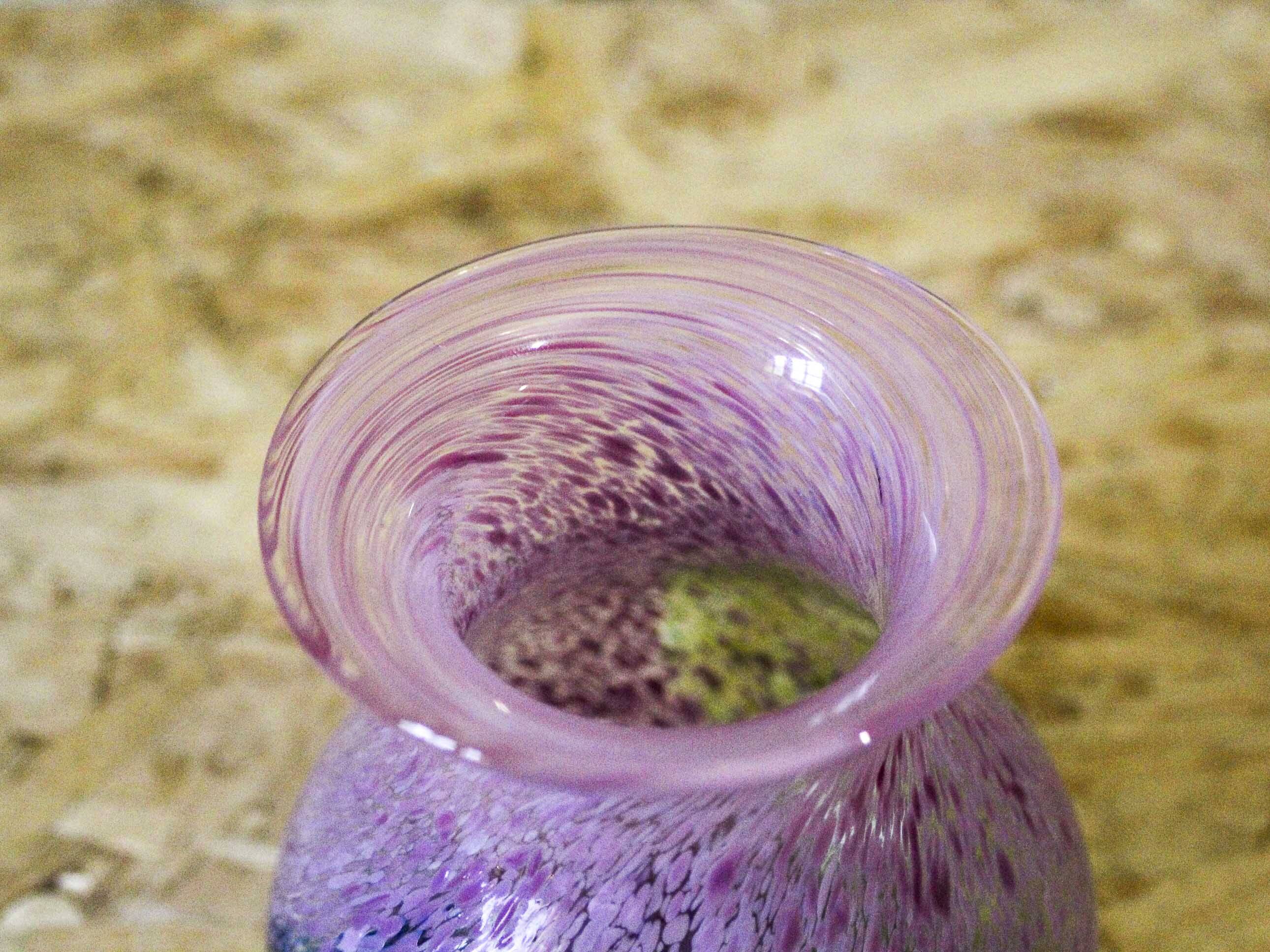 Kosta Boda Vallien glass vase