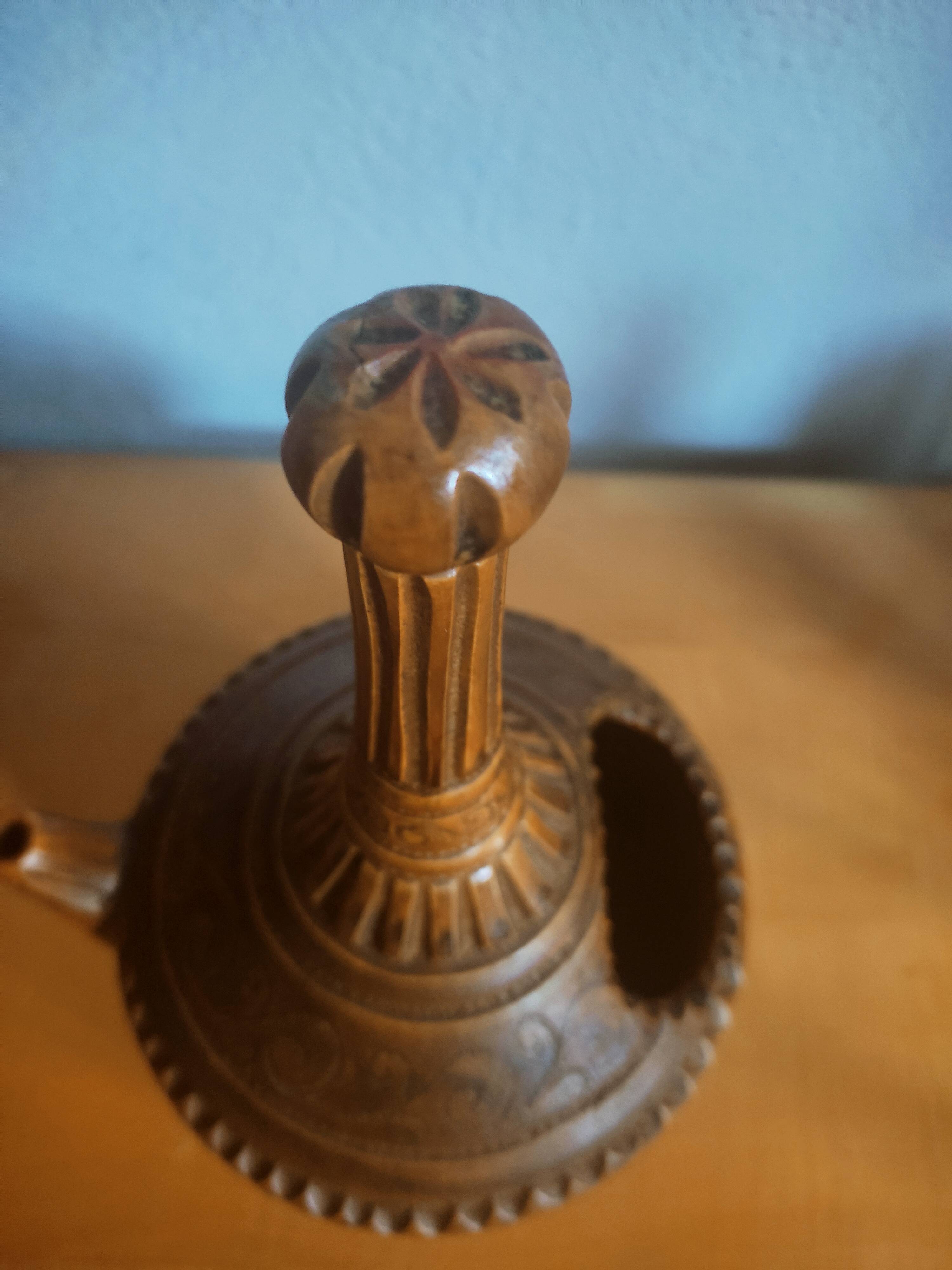 Ceramic decanter by Marius Bessone