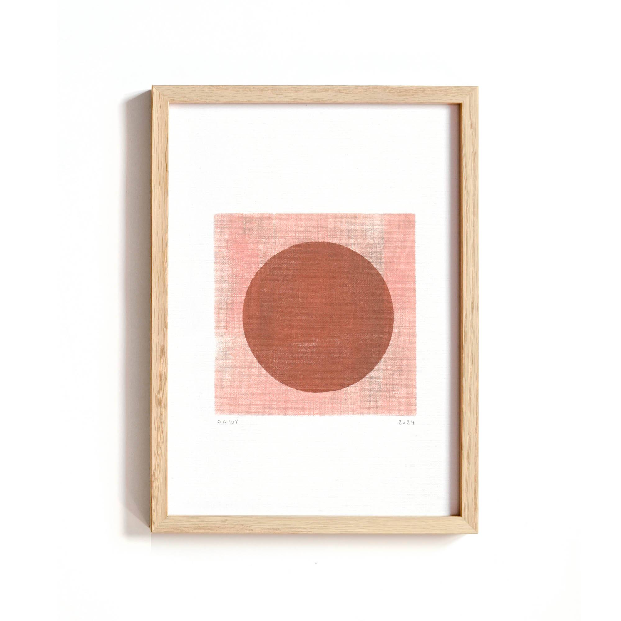 Painting duo on paper -H480 & H482 - signed Eawy