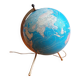 TARIDE 1974 world map globe