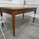 Old small farmhouse table from the 1930s.