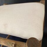 Duo tabourets bois d’olivier