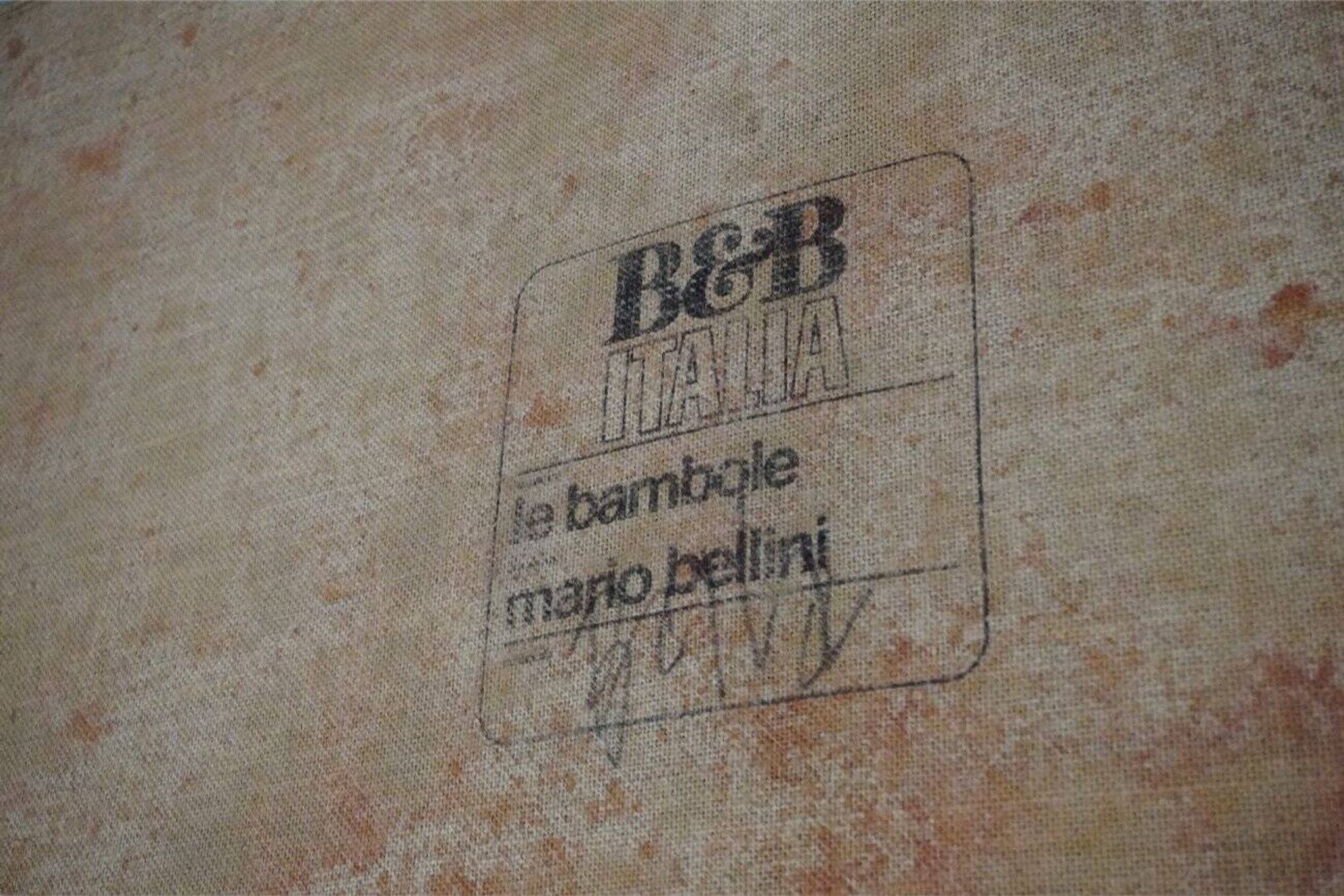 Vintage Two-Seater Sofa by Mario Bellini for B&B Italia, 1970s