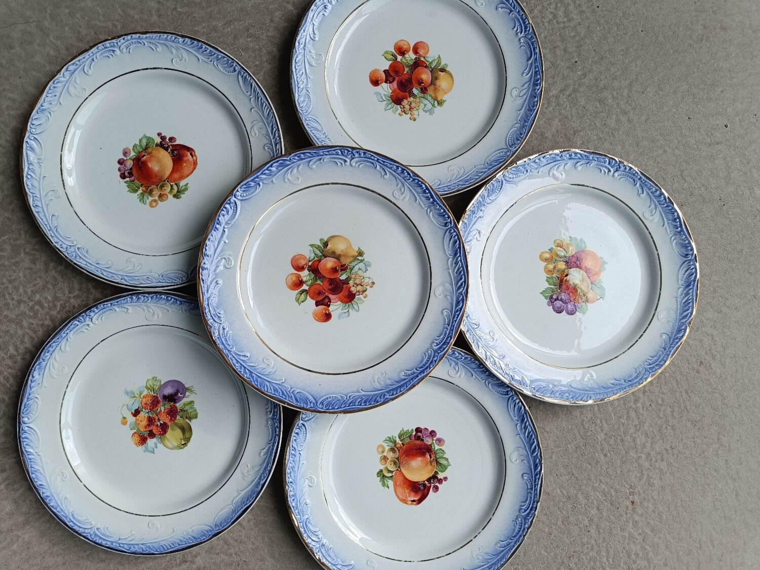 Lot assiettes dessert Céranord