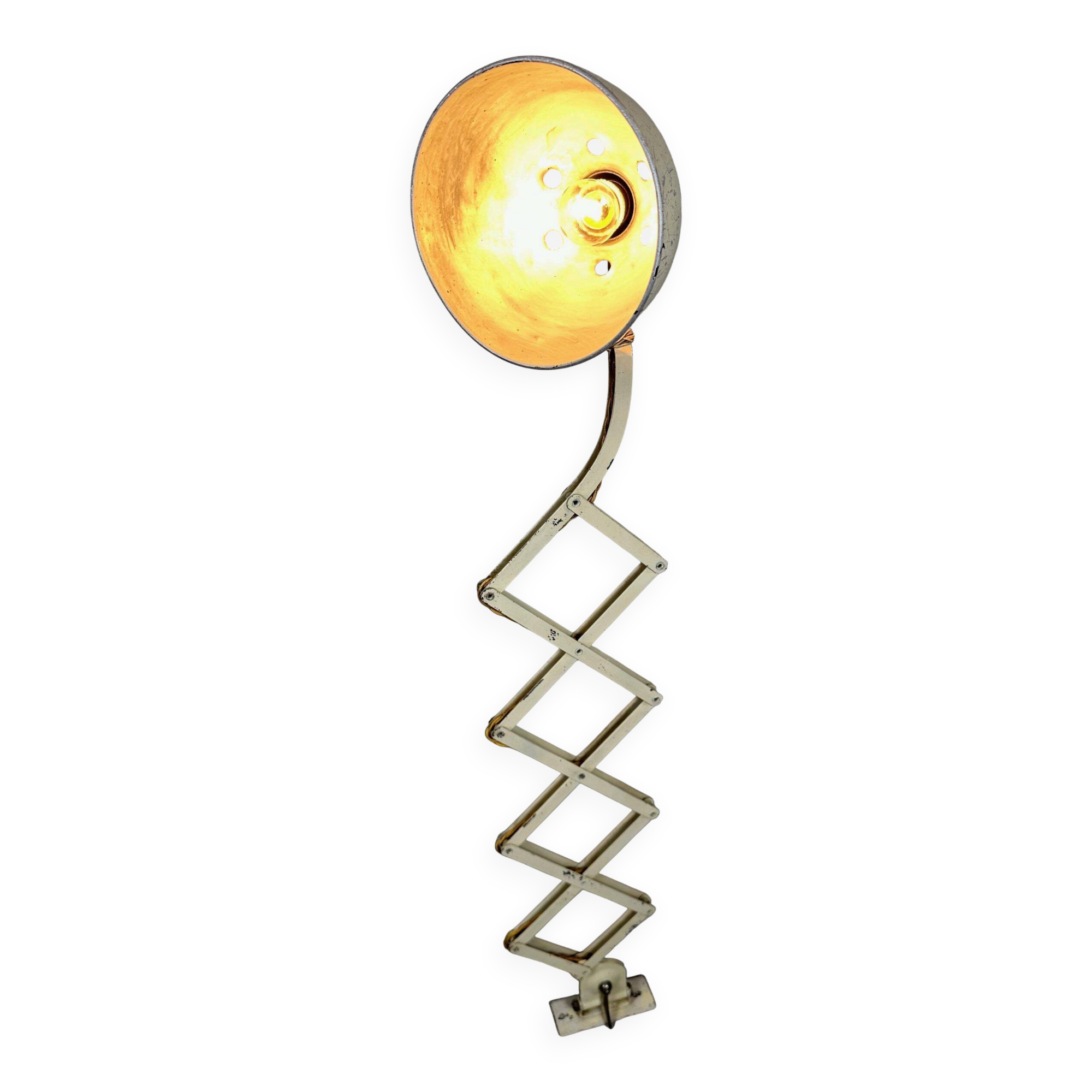 Belmag industrial scissor lamp