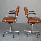 Pair of armchairs vintage 1970 Tubulars