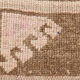 3x12 brown & beige vintage runner rug 100x360cm