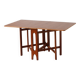 Scandinavian drop-leaf table – Bendt Winge – Teak and beech – 1950s/60s