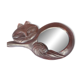 Vintage cat mirror