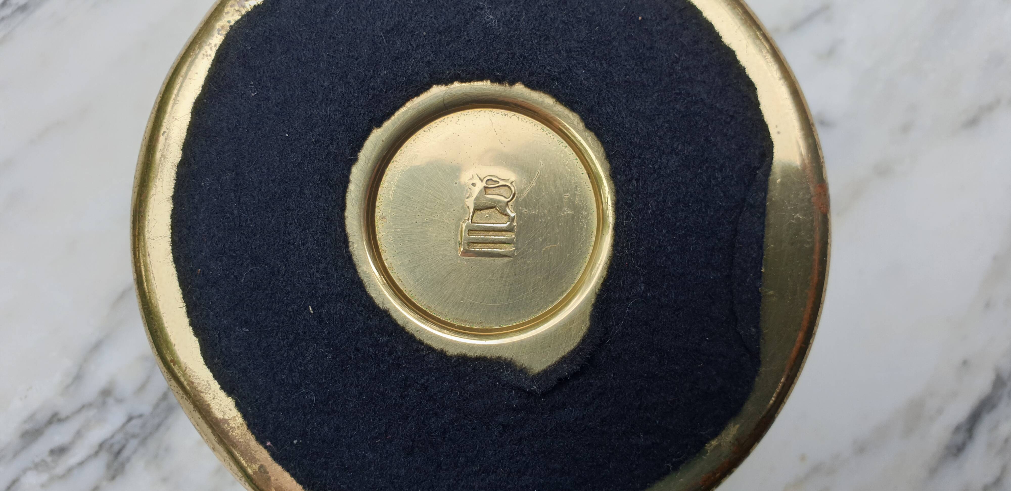 Ehrard Schleuderascher brass wheeled ashtray 1960s