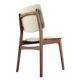 Set of 4 dining chairs 'Overpelt' - mid century dutch design in teak