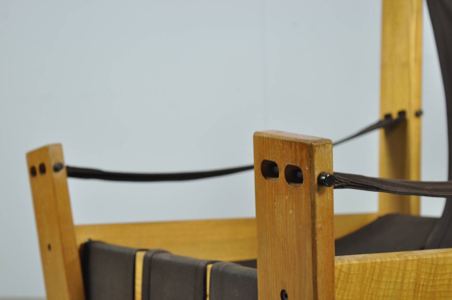 Vintage safari easy chair by john de haard / 1960s  gebroeders jonkers