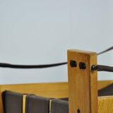 Vintage safari easy chair by john de haard / 1960s  gebroeders jonkers