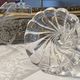 Important photophore / candle holder in signed Baccarat crystal.
