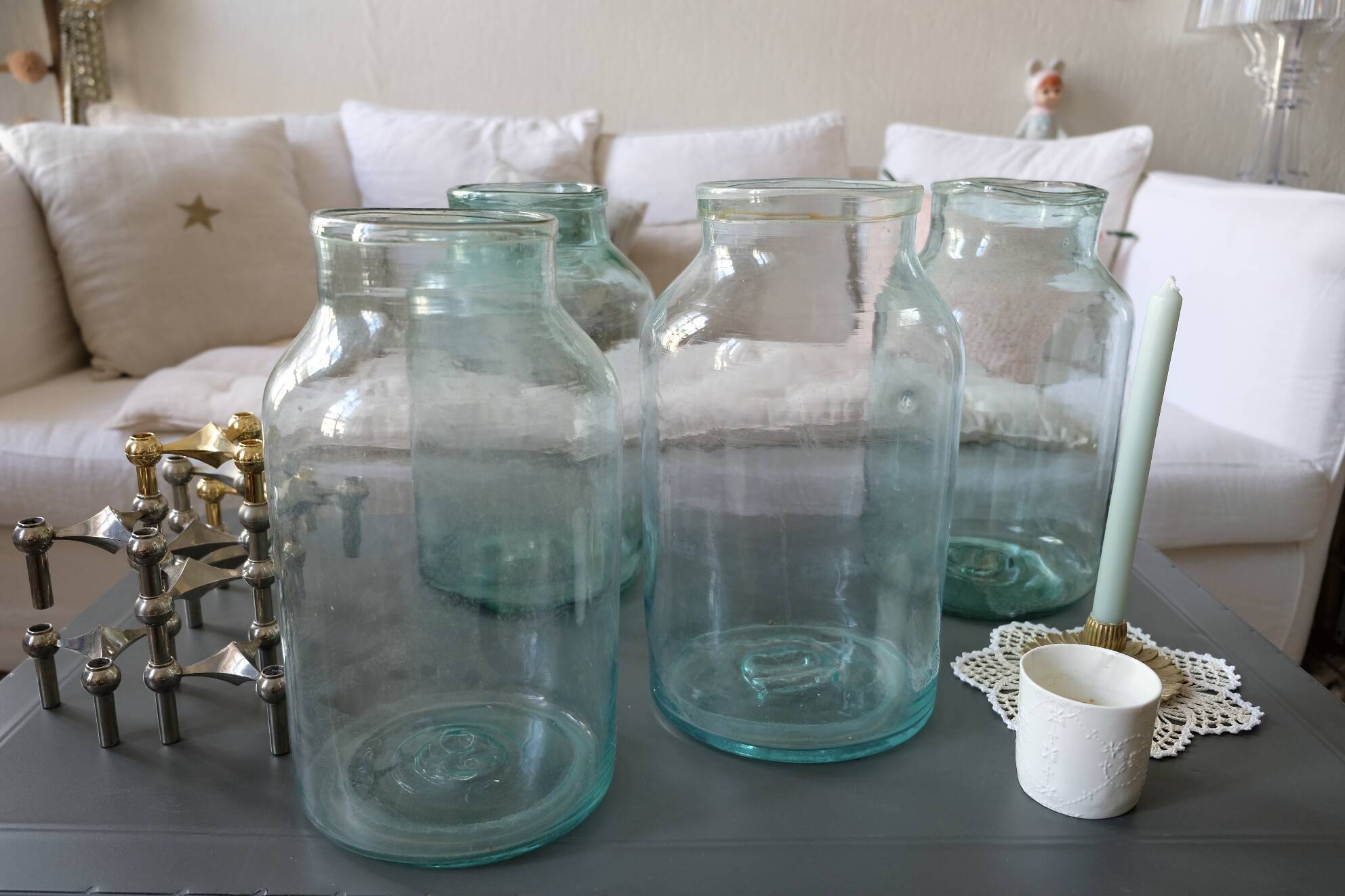 Vase verre soufflé
