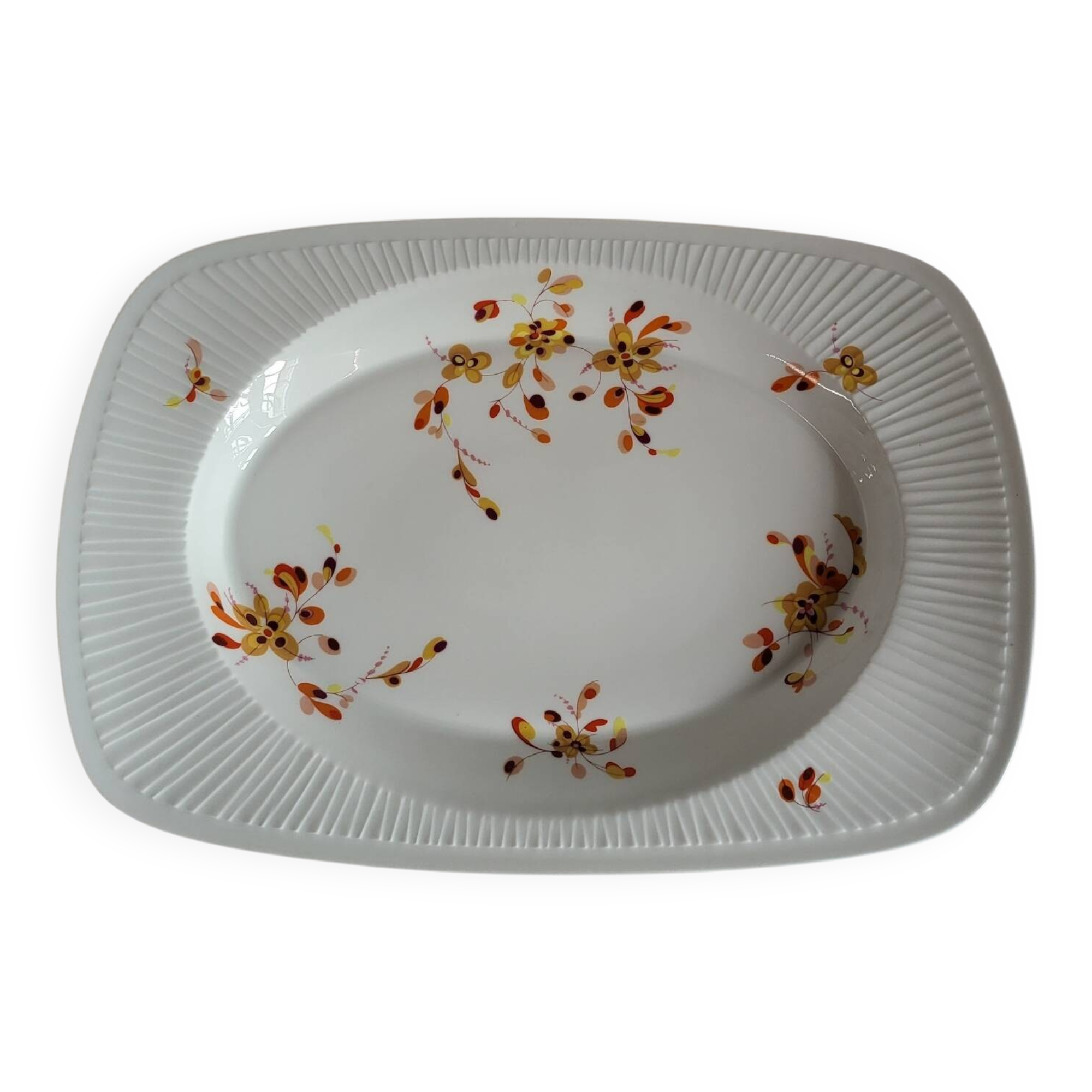 Grand Plat de Service en Porcelaine Haviland France Limoges
