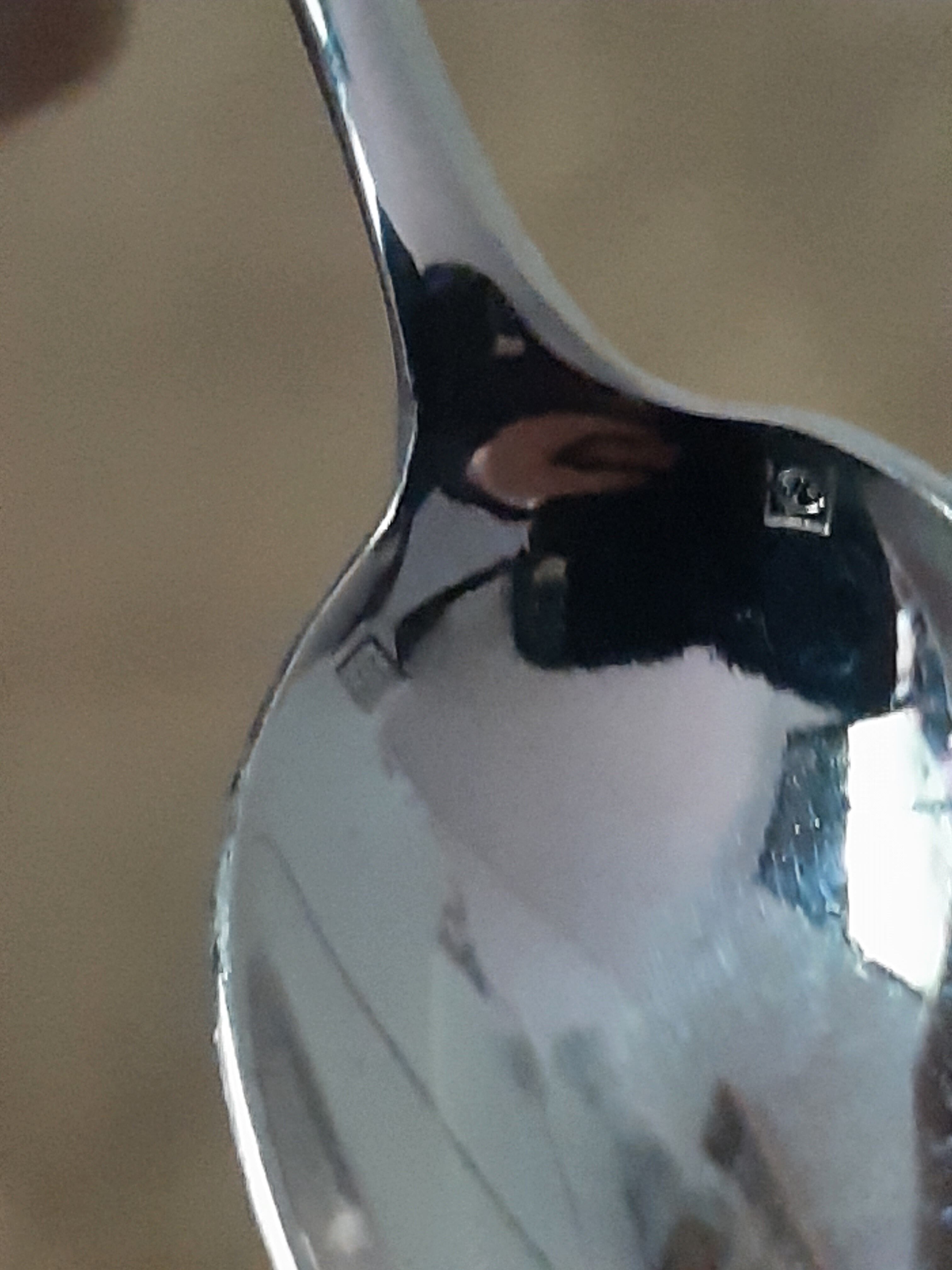 6 silver spoons monogram C B