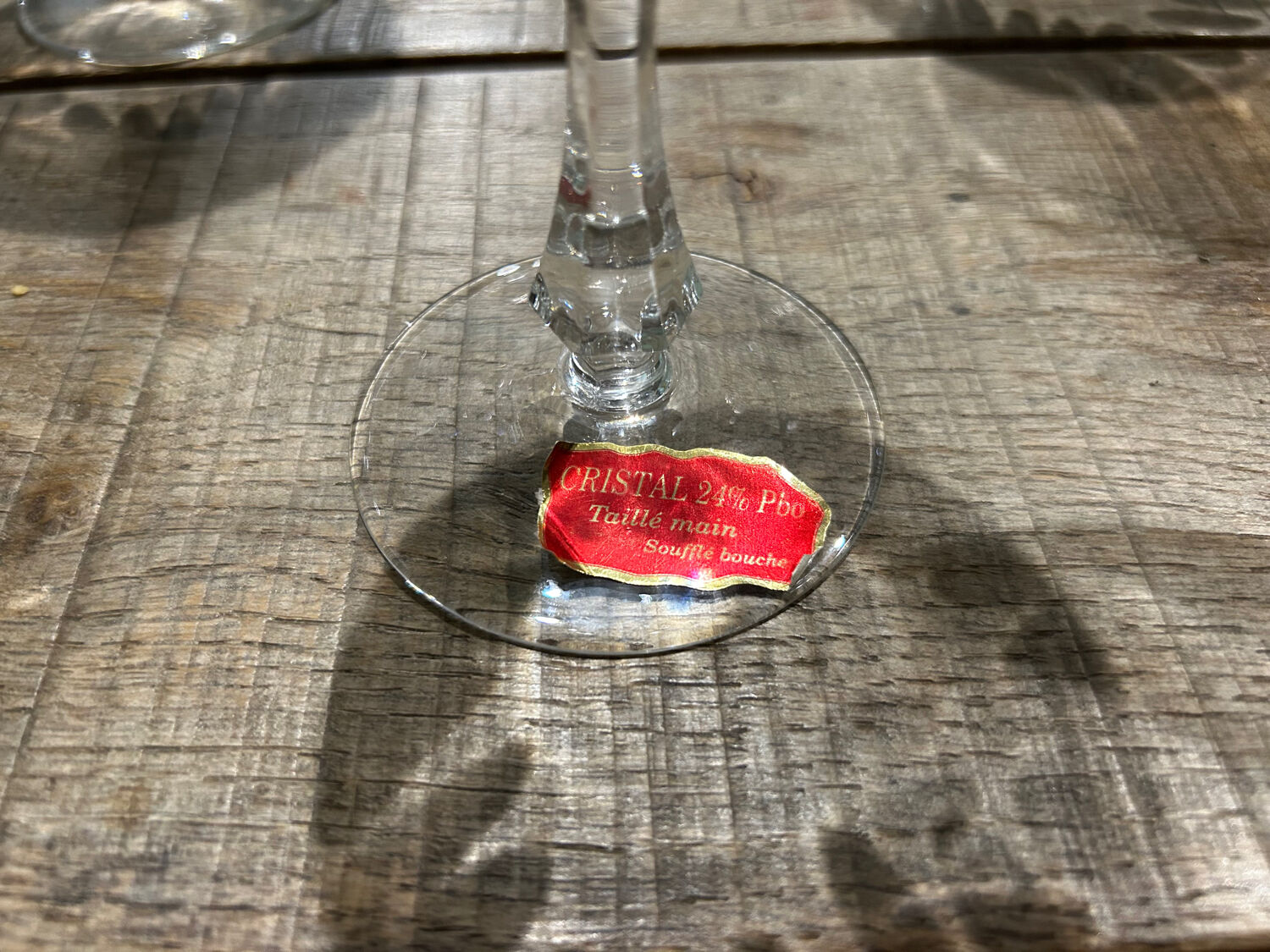 Gerard model crystal glasses