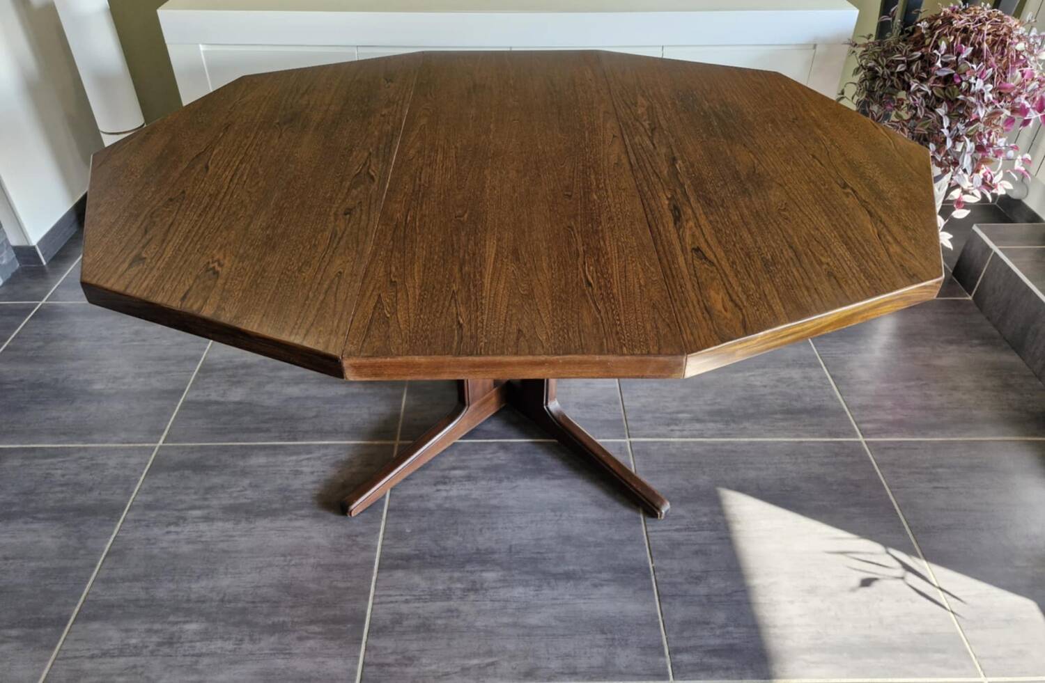 Vintage Monopoly Extendable Table, 1970s