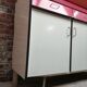 Kitchen buffet in formica 50s