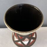 Three West German ceramic vases