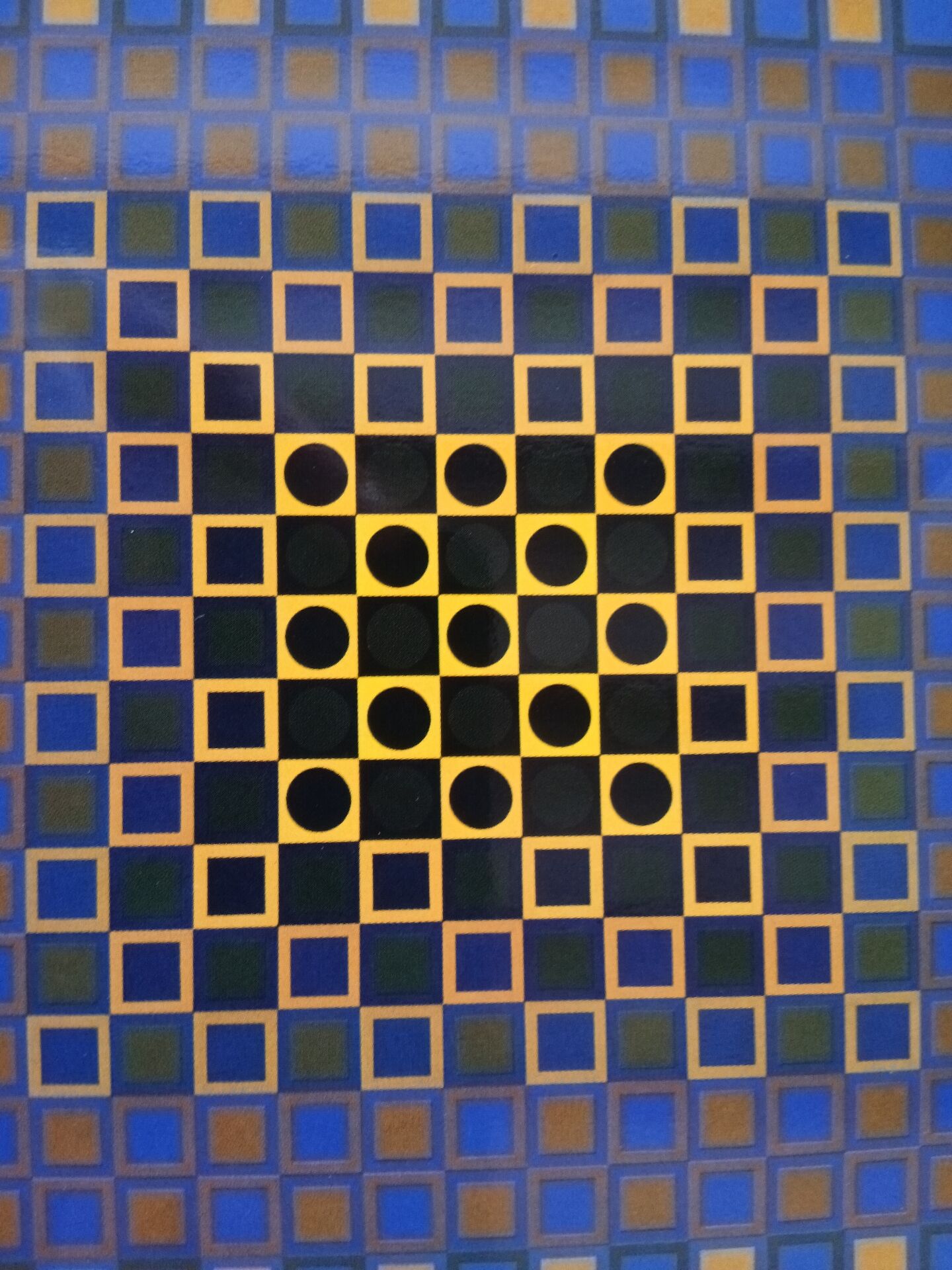 Sérigraphie Op Art Victor Vasarely - Éditions du Griffon