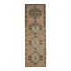 Tapis couloir en laine et coton fait main Oushak turc des années 1970, 137x404.