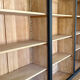 Library in solid cherry wood