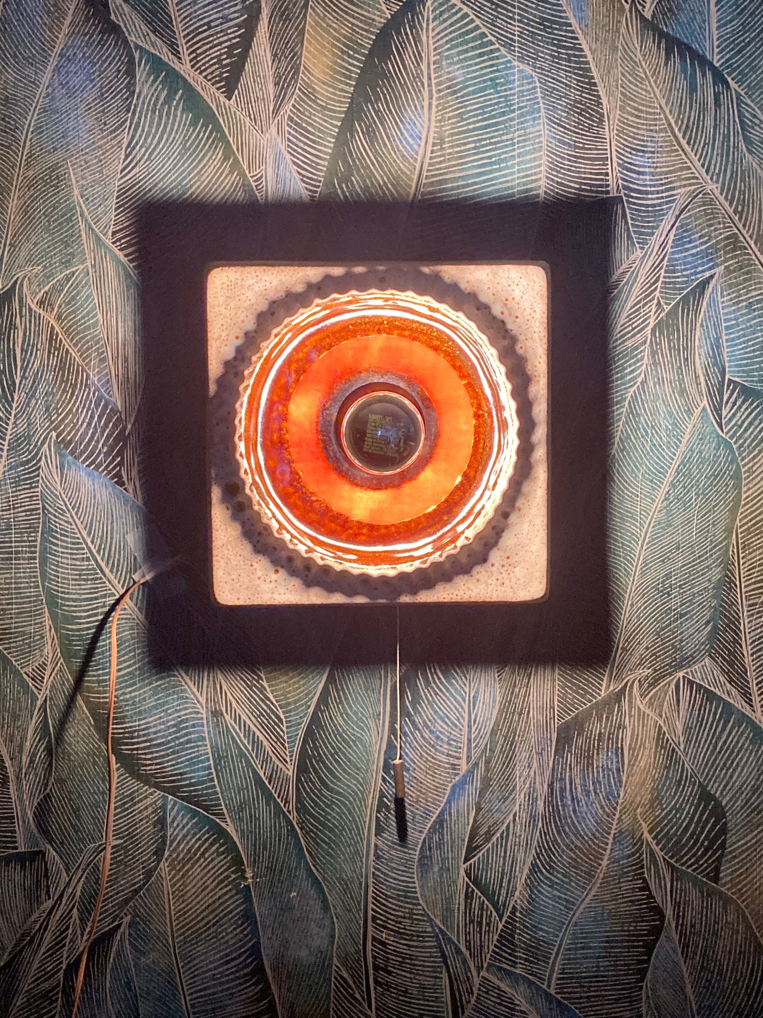 Vintage Fat Lava wall lamps