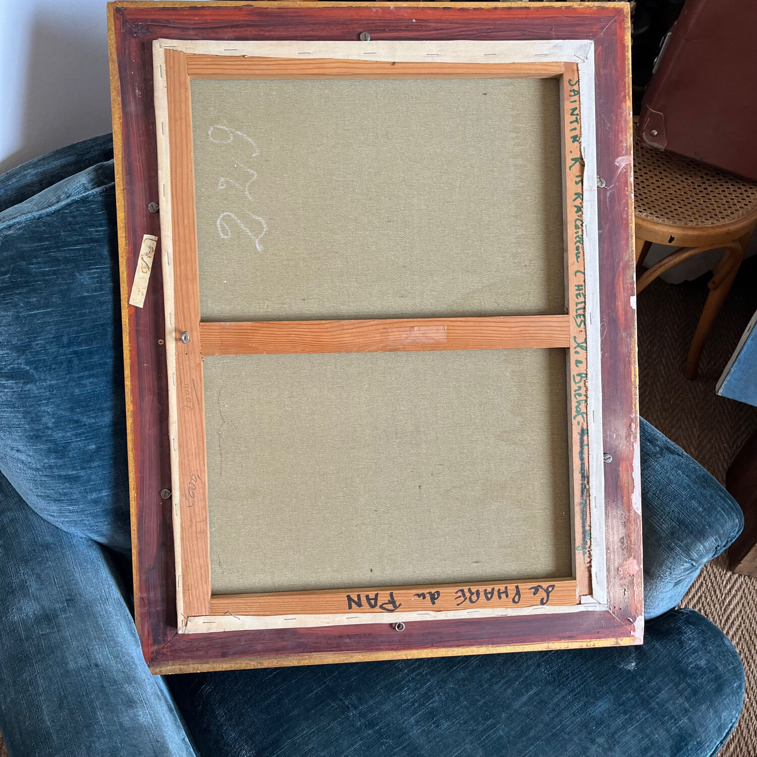 Painting by Rene Saintin