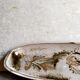 60s ceramic potter oval dish