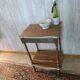 Sewing worker / Gold accent furniture