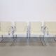 Postmodern Leather Cirkel Chairs by Karel Boonzaaijer & Pierre Mazairac for Metaform, 1980s, Set of 4