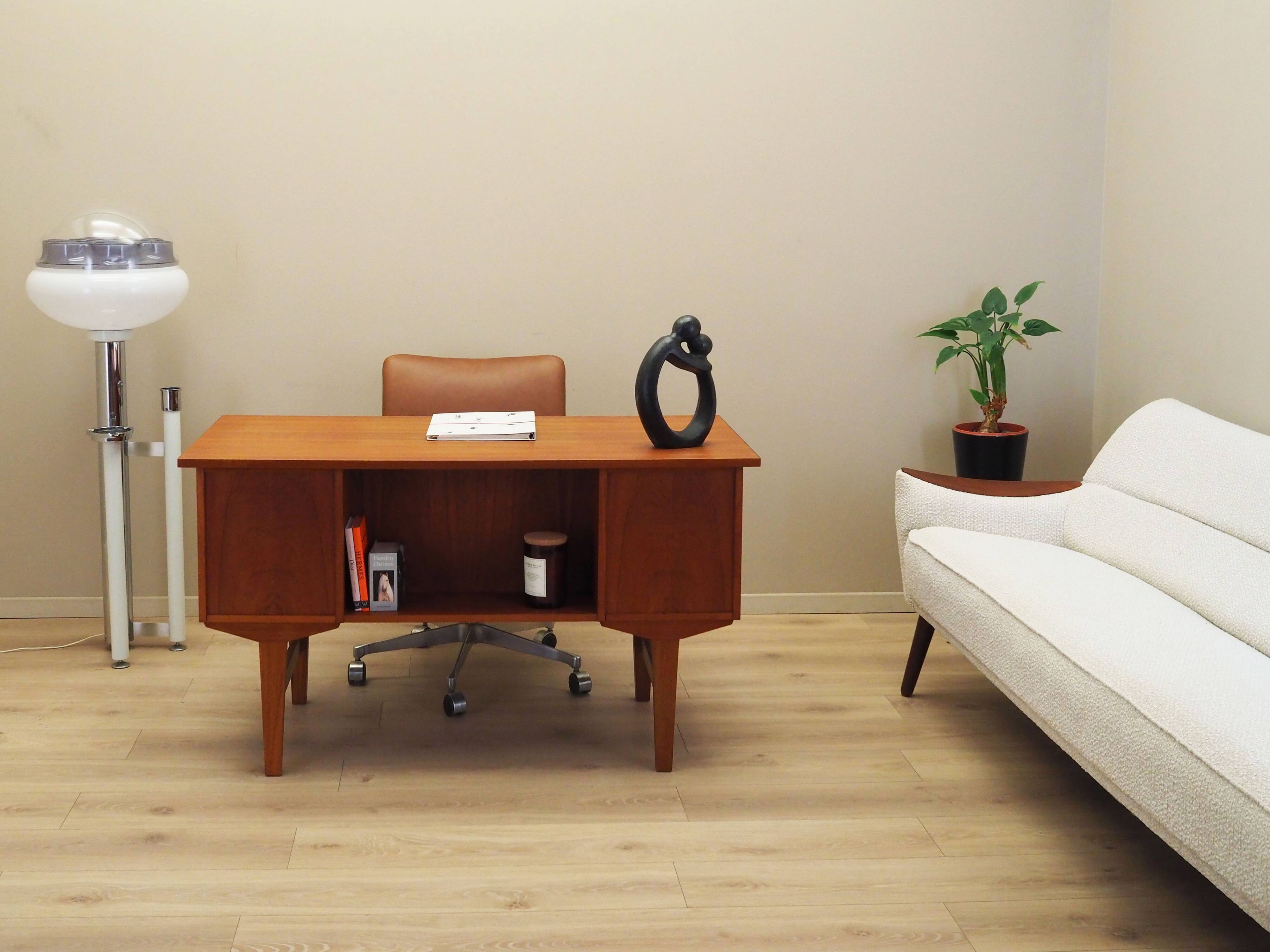 Teak desk, Danish design, 1960s, production: Denmark