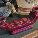 Art Deco ceramic candle holder