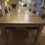 Dining table with 6 chairs