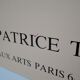 Affiche originale exposition Henri Michaux Paris 1987