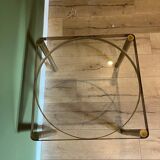 Vintage gold coffee table