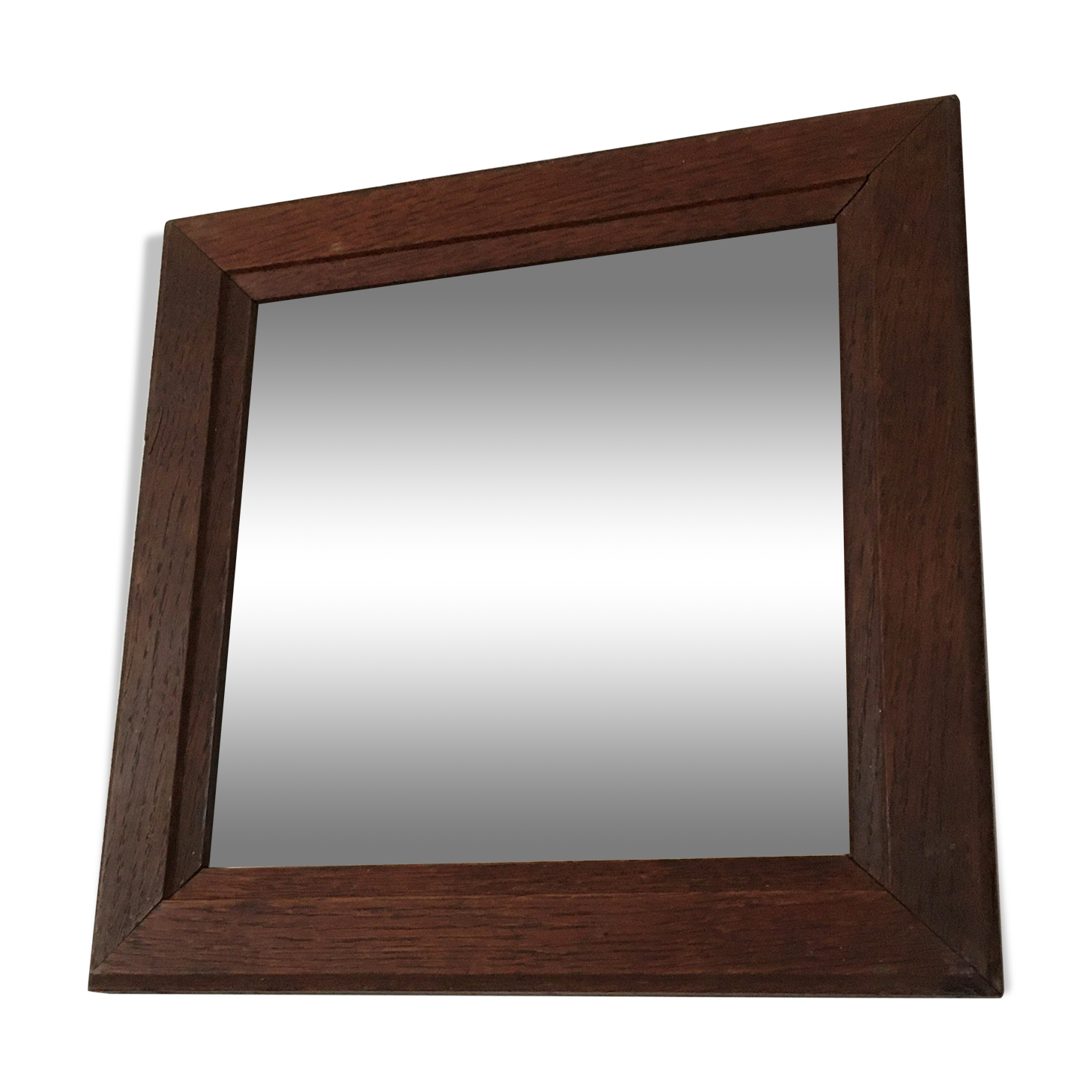 Old beveled mirror - 28x28cm