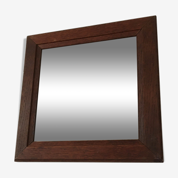 Old beveled mirror - 28x28cm