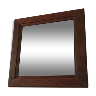 Old beveled mirror - 28x28cm