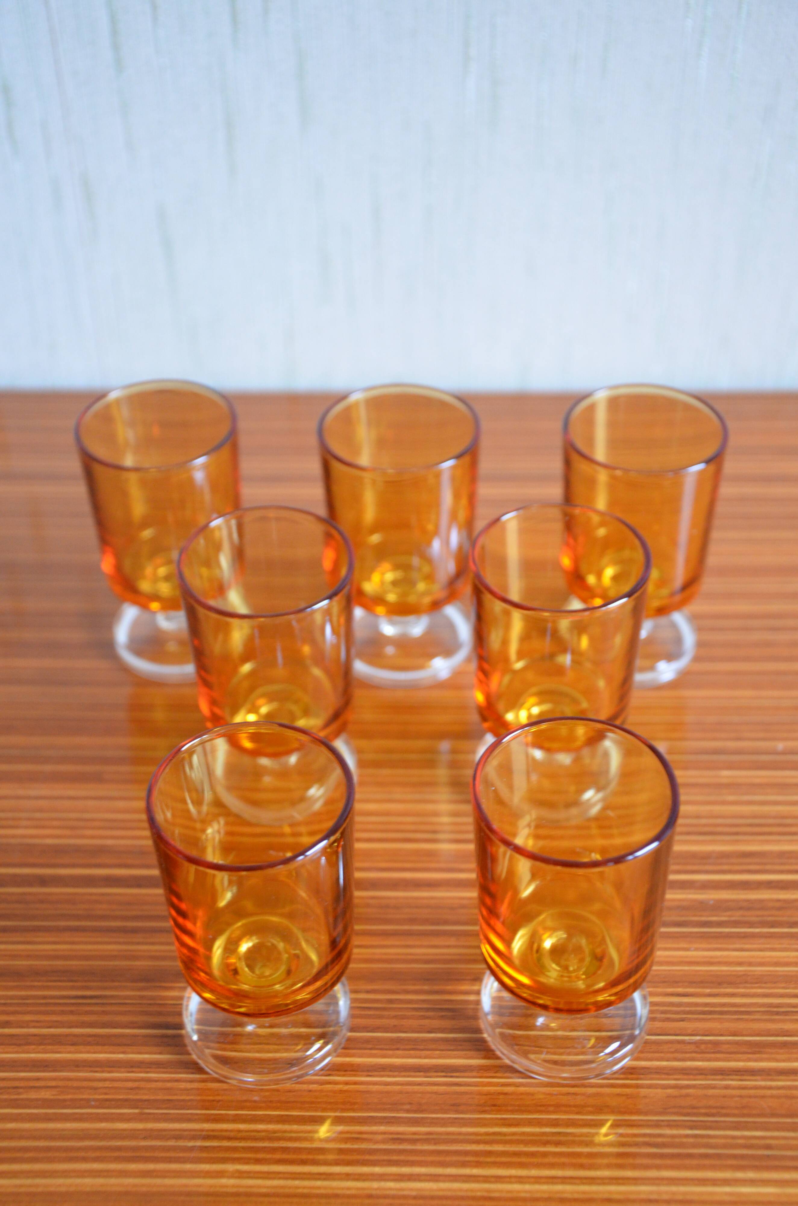 Luminarc liqueur glasses