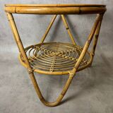 Rattan Coffee Table from the 60s