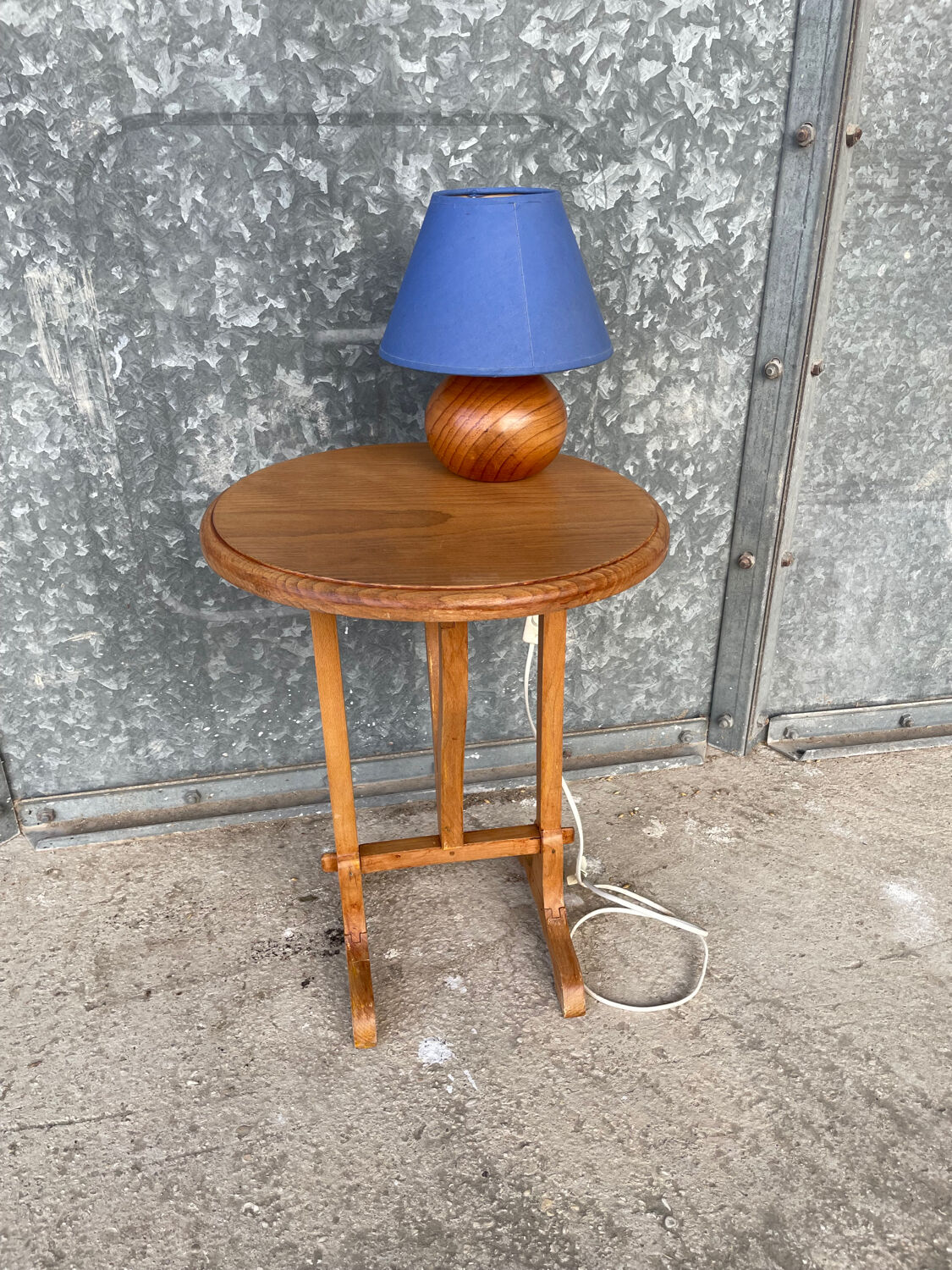 Small old side table
