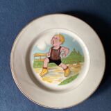 Set of 8 old dessert plates