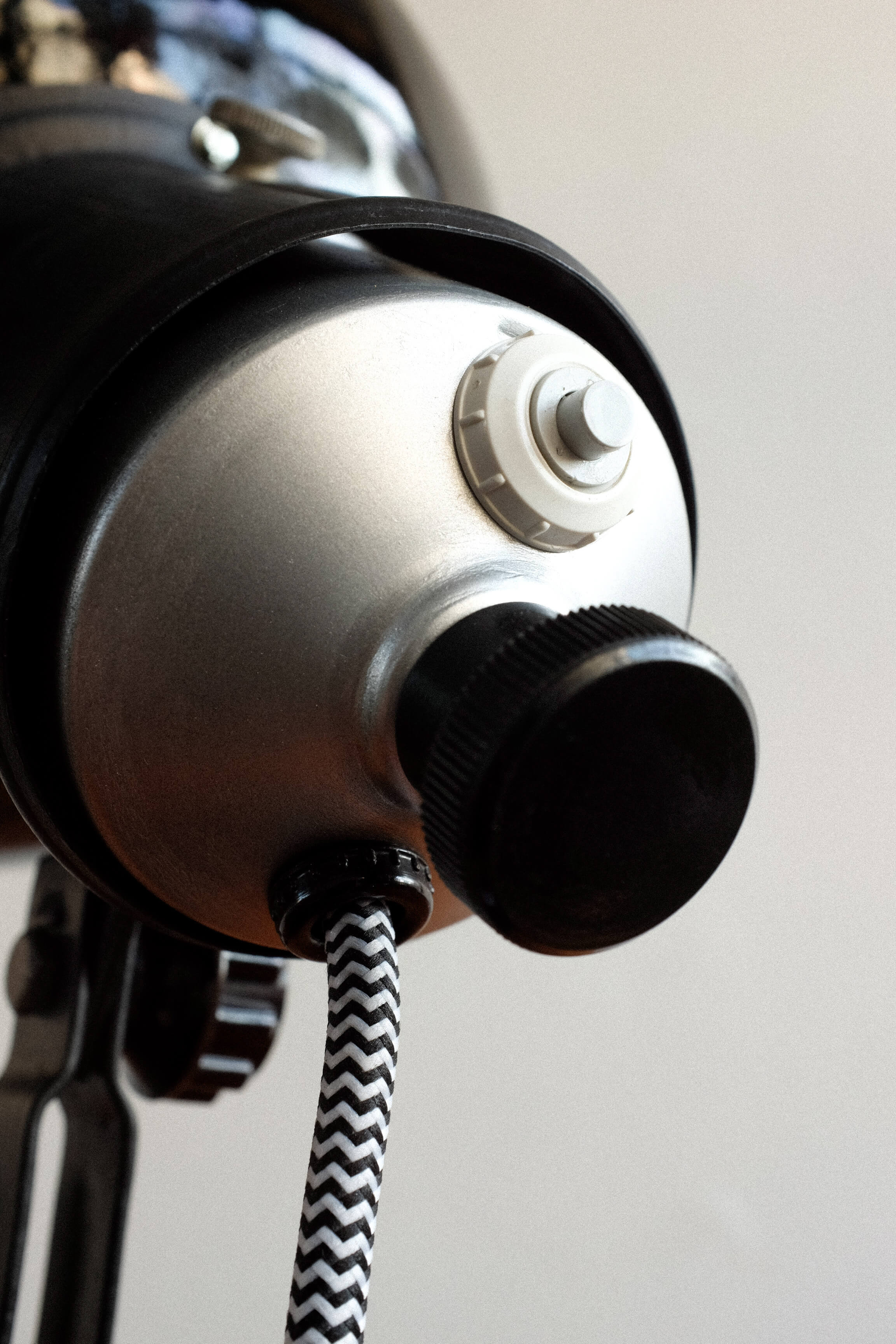 Czechoslovakian industrial adjustable table lamp, 1960s