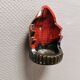 Wall-mounted candle holder for block candles. Ernst Faxe Denmark 1960s